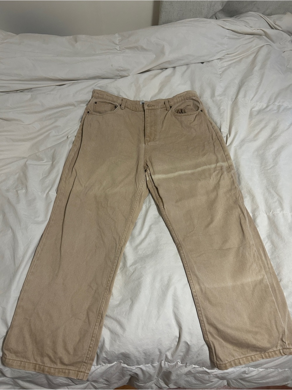 Rhythm. Men's Corduroy Pants in Khaki Tan